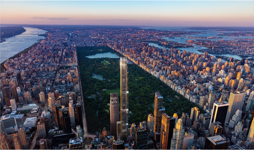 À Manhattan, un appartement de 400m2 dans le gratte-ciel le plus étroit au  monde