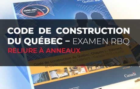 Code de construction du Québec – FR