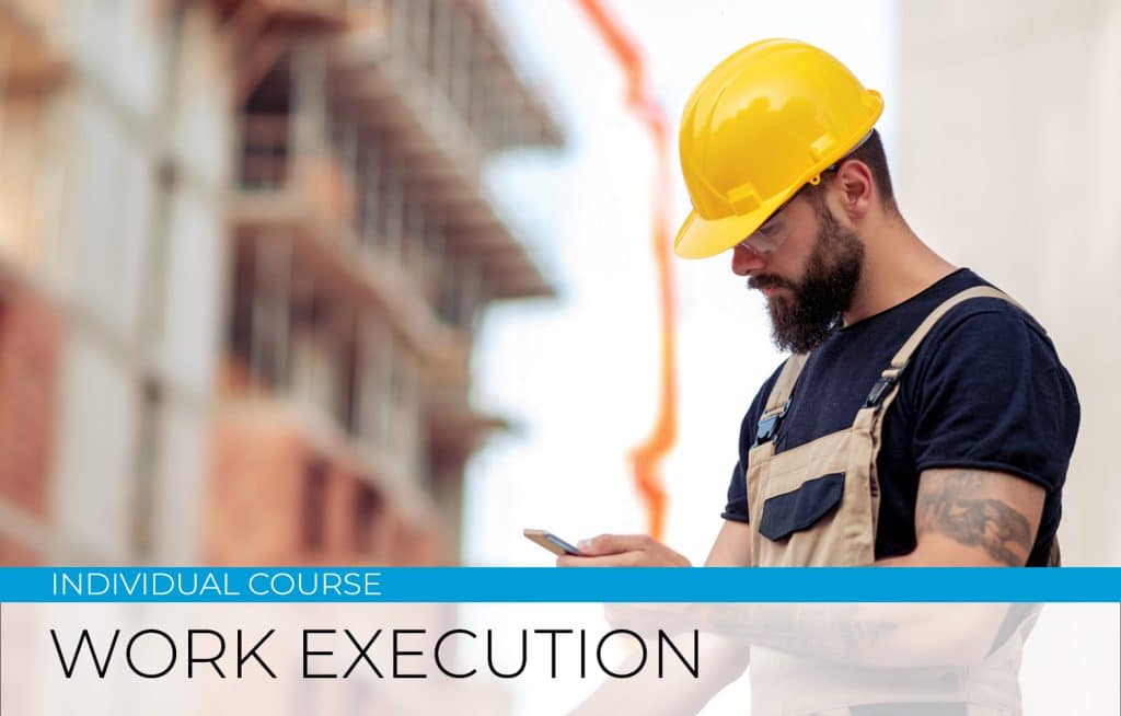 Online RBQ training to prepare for the exam on the execution of work on a construction site